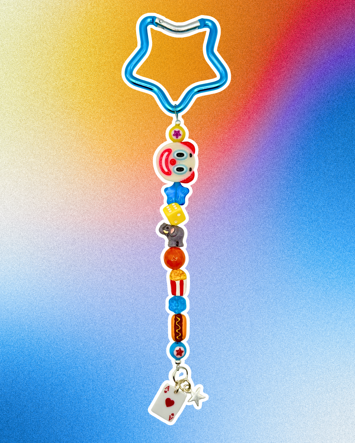 The Clowning Around Keychain