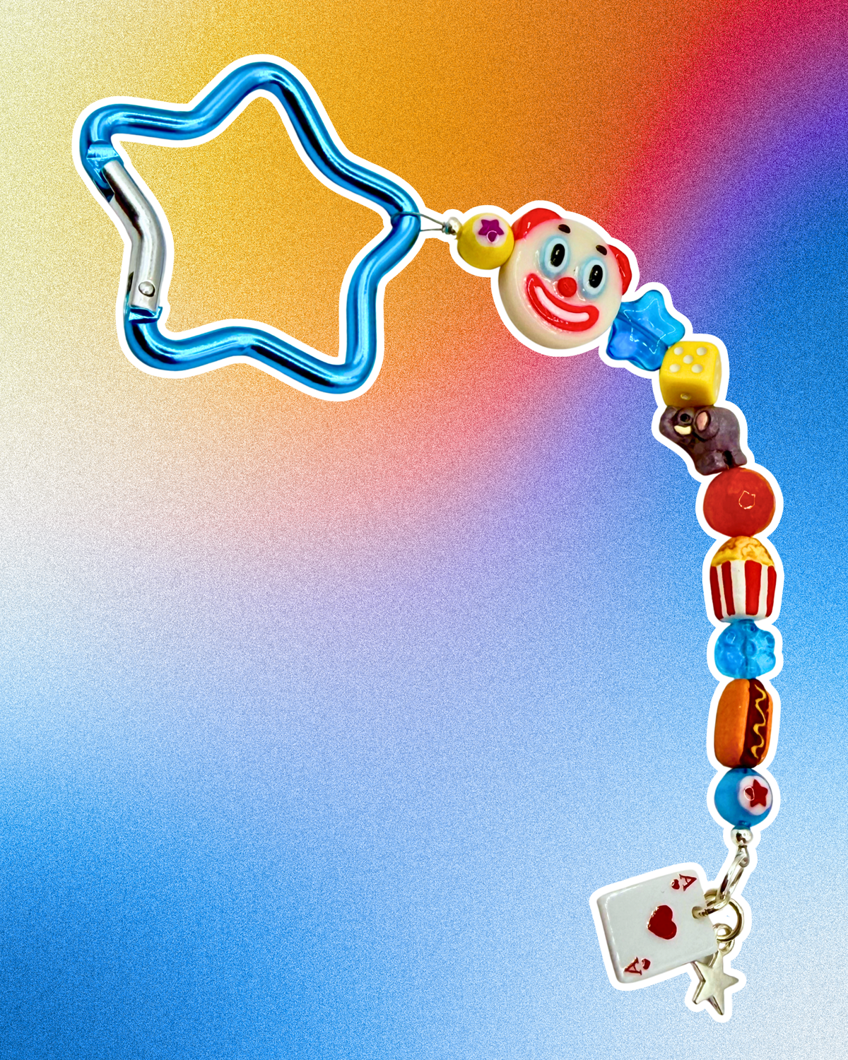 The Clowning Around Keychain