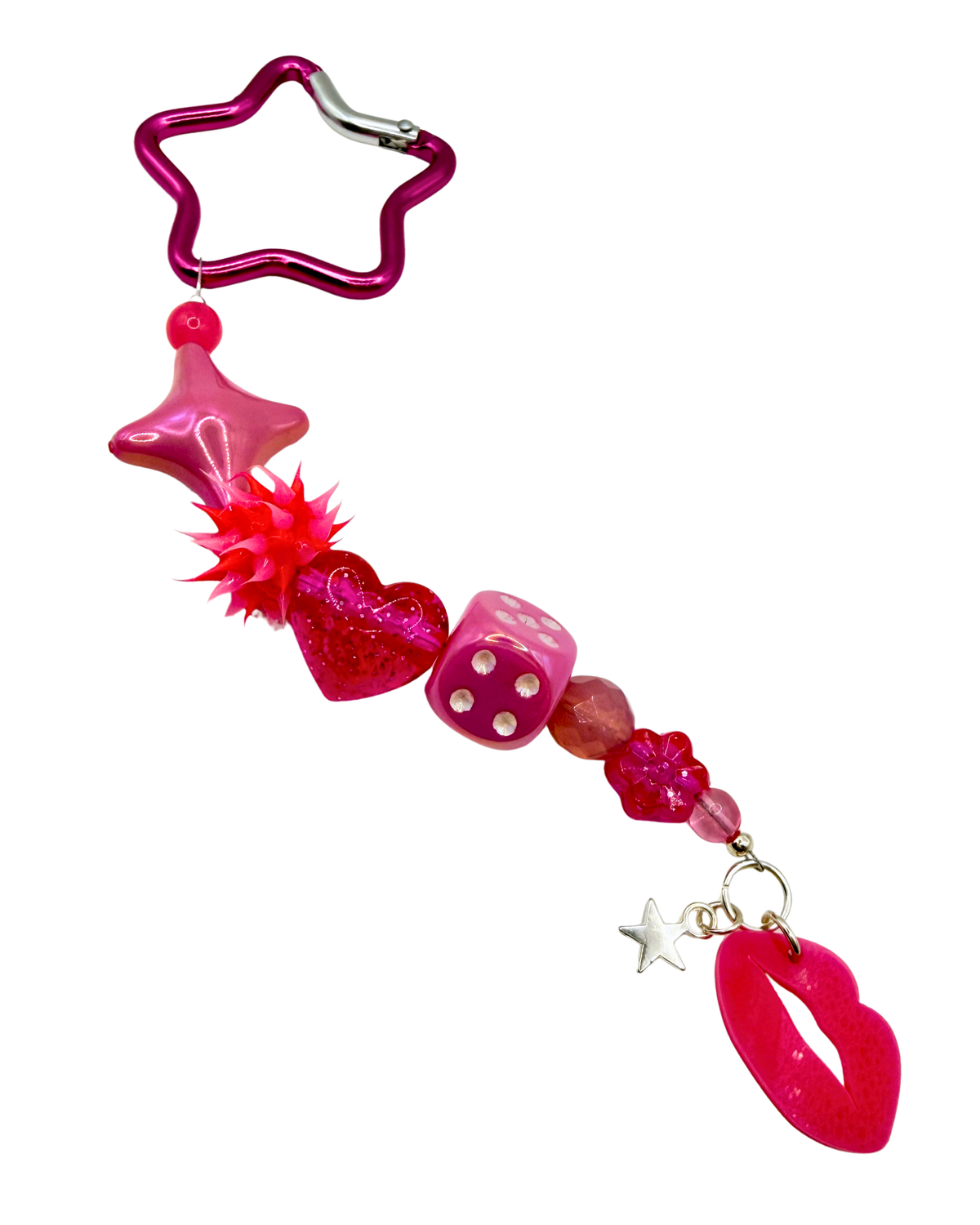 The Material Girl Keychain