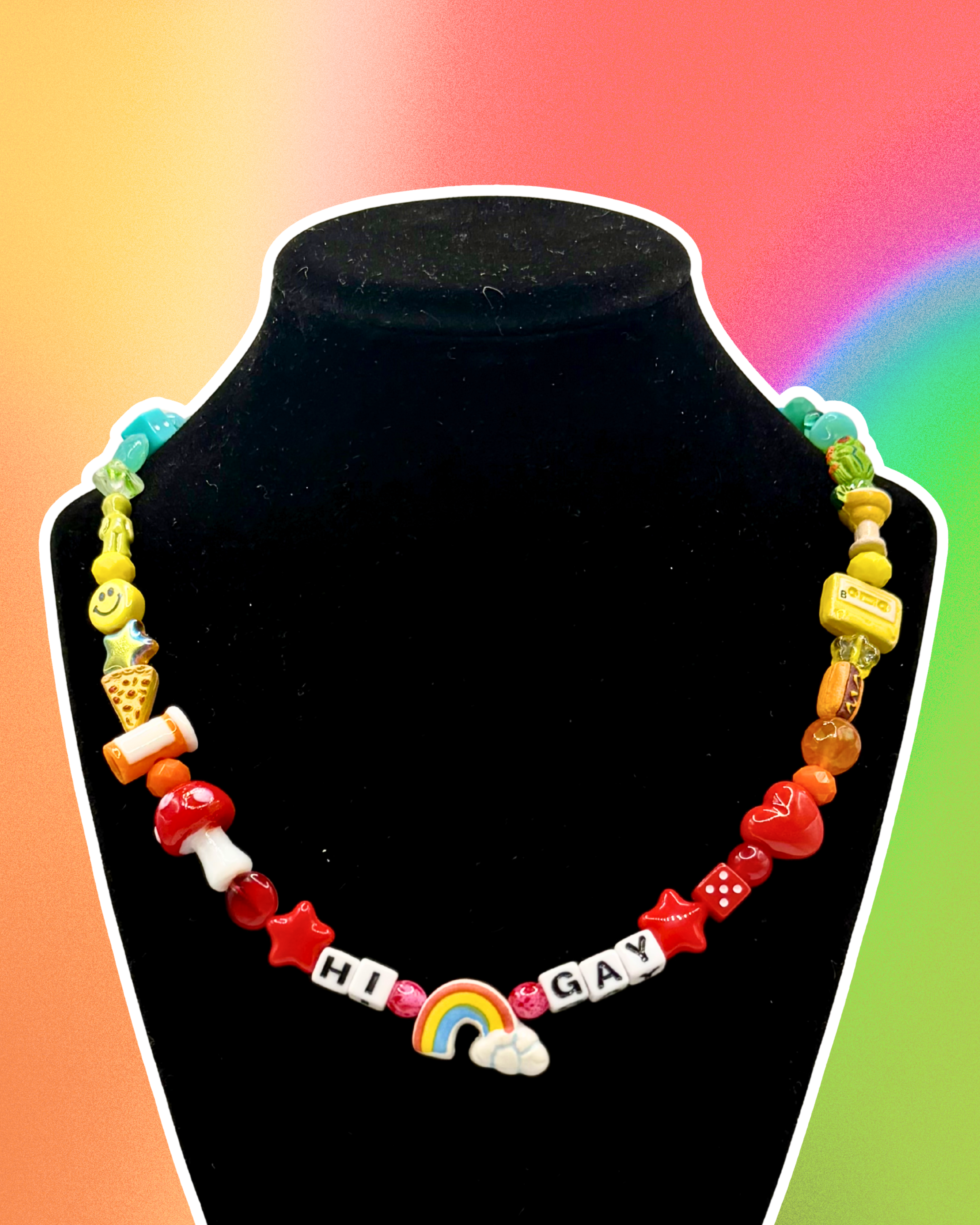 The Hi Gay Necklace