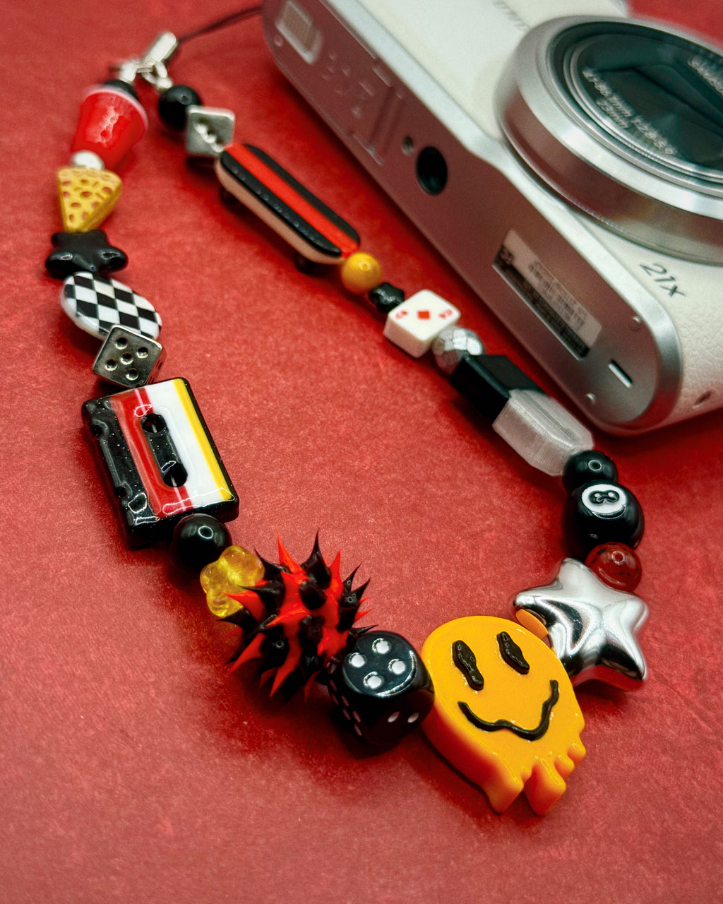 The Thrasher Phone Charm